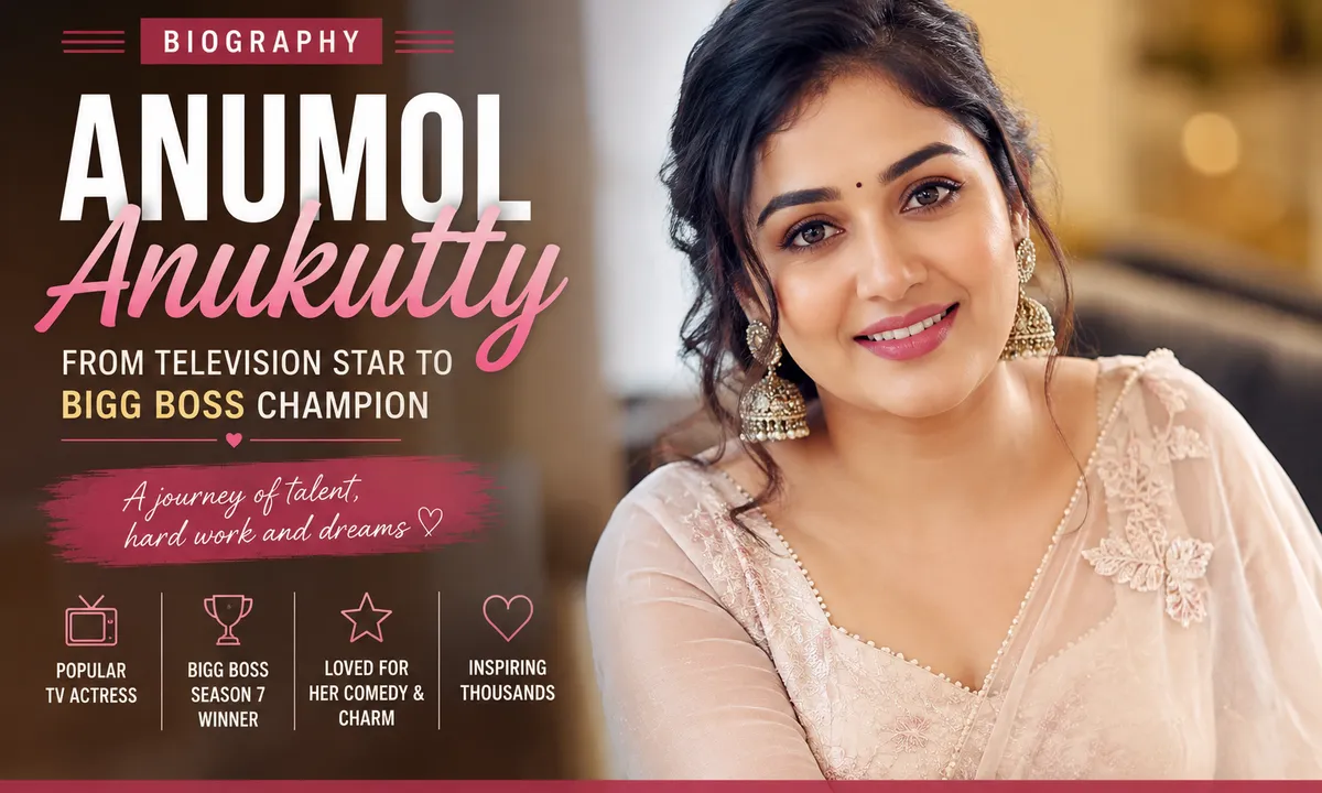Anumol Anukutty Biography, Age, Husband, Career & Net Worth