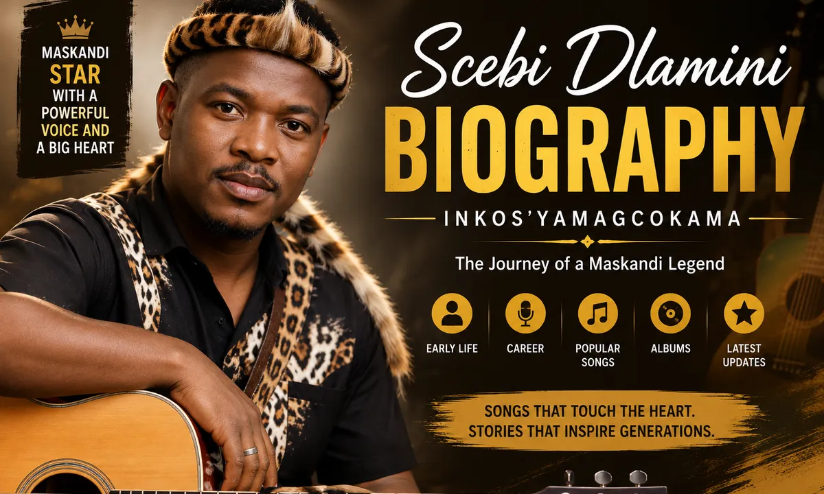 Scebi Dlamini Biography, Age, Songs, Career & Maskandi.