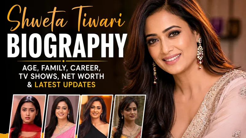 Shweta Tiwari Biography: Age, Family, Career, TV Shows, Net Worth & Latest Updates