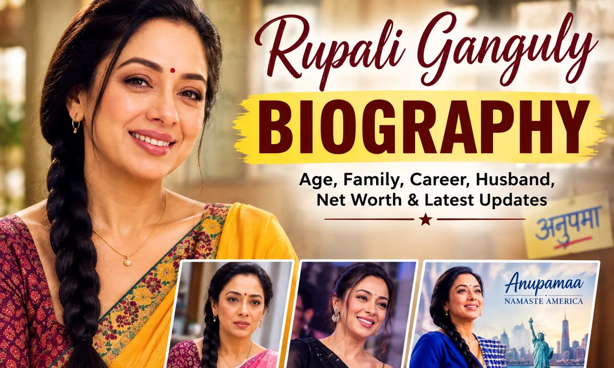 Rupali Ganguly Biography, Age, Husband, Career & Net Worth