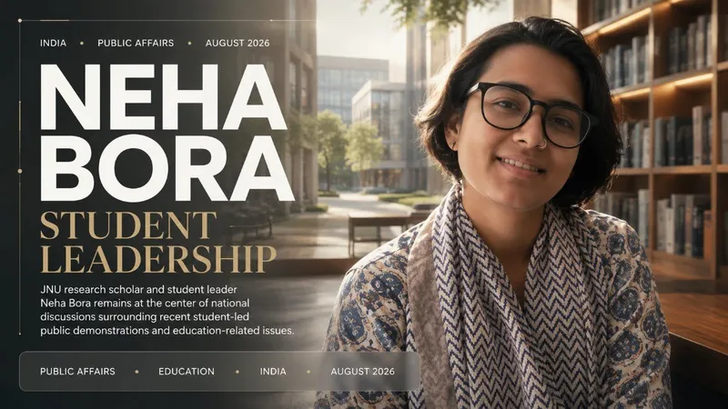 Neha Bora (JNU): Biography, Student Activism, AISA Leadership, Education, Career and Latest News